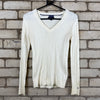 White Tommy Hilfiger Cable Knit Sweater Women's XS