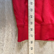 Red Adidas Sweatshirt Large
