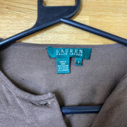 Brown Ralph Lauren Cardigan Sweater Women's Small