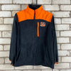 Black and Orange NFL Fleece Men's S/M