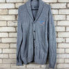 Grey Chaps Knitwear Cardigan Sweater Large