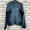 Grey North Face Quilted Jacket Men's Medium