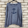 Grey Nautica Knitwear Sweater Women's XL