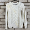 White Tommy Hilfiger Knitwear Sweater Women's Small