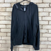 Black Champion zip up Hoodie XL