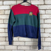 Red Green Navy Chaps Sweatshirt Small