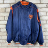 Navy NFL Chicago Bears Quilted Jacket Men's Medium