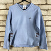 Vintage 90s Blue Adidas Sweatshirt Women's Medium