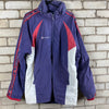 Vintage Purple Champion Quilted Jacket Men's Medium