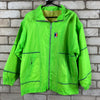 Vintage 90s Nike Court Neon Yellow Quilted Jacket Men's Medium