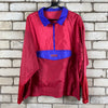 Red and Purple Windbreaker Men's Large