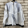 White and Grey Windbreaker Men's Large