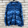 Blue Fleece Jacket Men's Large