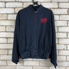 Black Sam's Town Bomber Windbreaker Men's Large