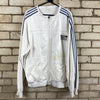 00s White Adidas Track Jacket Men's XXL