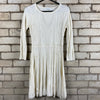 White Calvin Klein Knitwear Dress Women's XS