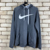 Grey Nike Hoodie Women's Large