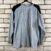 Black and Grey Nautica Fleece Men's medium