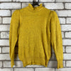 Yellow Mohair Knit Sweater Women's Small