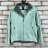 Mint Green North Face Fleece Jacket Women's Medium