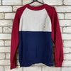 Red Cream Navy Tommy Hilfiger Jumper Women's Large