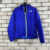 Blue North Face Quilted Jacket Women's Small