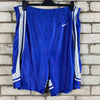 Vintage 90s Blue and White Nike Sport Shorts Men's XL