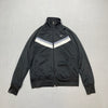 Nike black and white zip up jacket Men’s M