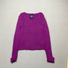 Purple Ralph Lauren V neck long sleeve sweater Women’s S