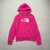 The North Face pink overhead hoodie Wonens S