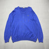 Lacoste blue V neck jumper Mens XL