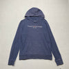 Navy Tommy Hilfiger Hoodie Men's Small