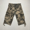 Camo Cargo Shorts W32