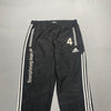 00s Black Adidas Track Pants W36