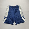 Navy and White Nike Sport Shorts Men's Large