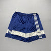 Vintage 90s Navy and White Adidas Sport Shorts Men's Medium