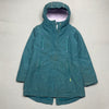 Turquoise Champion Fleece Lined Raincoat Women's Large