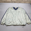 Vintage Grey Steve & Barry's Windbreaker Men's XL