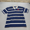 Vintage 90s Navy and White Umbro Polo Shirt Men's L/XL