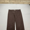 Brown Lee Jeans W35