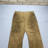 Beige Wrangler Workwear Jeans W36