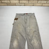 Grey Wrangler Workwear Jeans W32