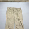 Beige Levi's Jeans W33