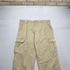 Beige Wrangler Cargo Trousers W40