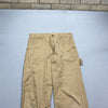 Beige Wrangler Carpenter Jeans W32