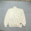 White Russell Athletic Turtleneck Blank Sweatshirt Men's Large