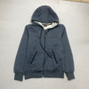 Blue Champion zip up Hoodie Women's Small