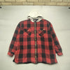 Black and Red Dickies Flannel Jacket Men's Large