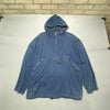 Navy Gap Canvas Hoodie Men's XL