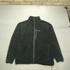 Black Columbia Fleece Jacket Men's XXL